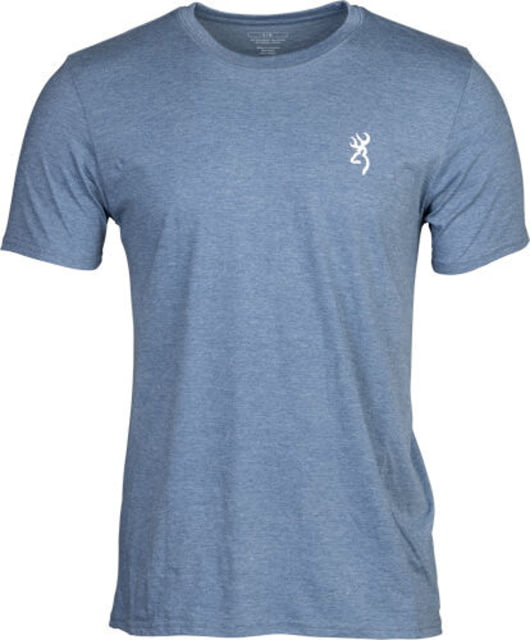 Browning Hunt Tough Short Sleeve T-Shirt - Men's Blue 3XL