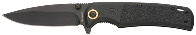 Browning Buckmark Slim Folding Knives 3.125in D2 Polymer Black Handle