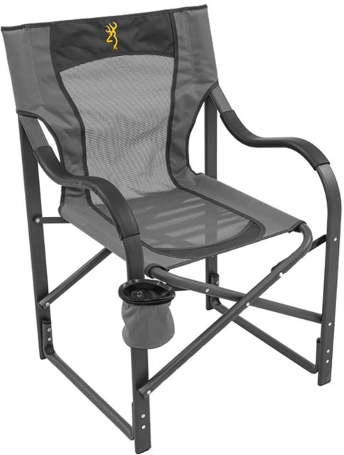 Browning Camping Mesh Camp Chair Charcoal/Gray