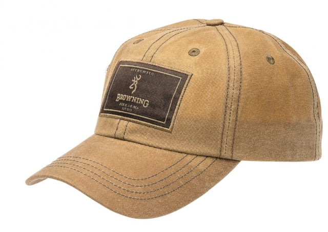 Browning Men's Cap Antiquity Wax Rec Patch Tan Wax