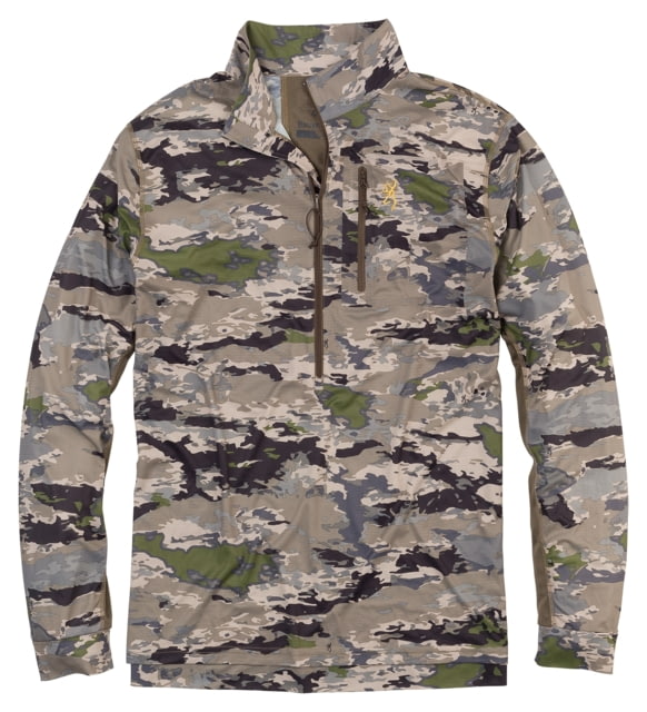 Browning Early Season 3/4 Zip Shirt - Mens Ovix 3XL