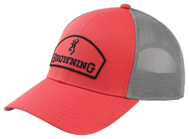 Browning Emblem Cap - Womens Coral One Size