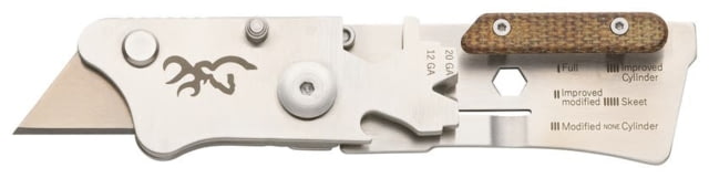 Browning Browning Mini Range Folding Tool Knife 1in 420 Stainless Steel Utility Blade Steel Handle N