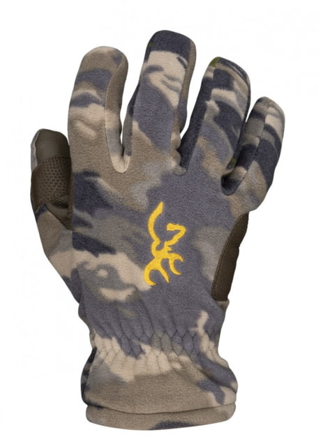 Browning Browning Muted Fleece Gloves Ovix Camo Medium