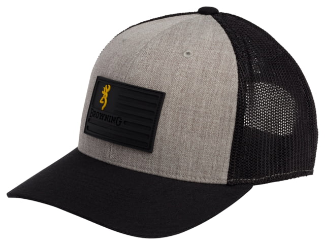 Browning Recon Flag Cap - Mens Gray One Size