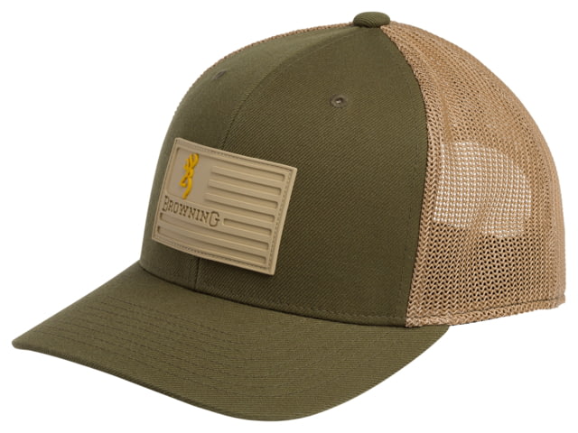 Browning Recon Flag Cap - Mens Loden One Size