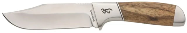 Browning Browning Sage Creek BR0537B 4.50 in Fixed Blade Knife Zebra wood