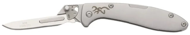 Browning Browning Scalpel Folding Knife 2.75in Scalpel Stainless Steel Handle N