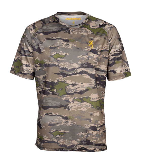 Browning Tech Short Sleeve T-Shirt - Mens Medium Ovix
