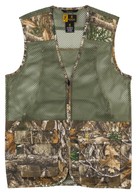 Browning Upland Dove Vest - Mens Realtree Edge Medium