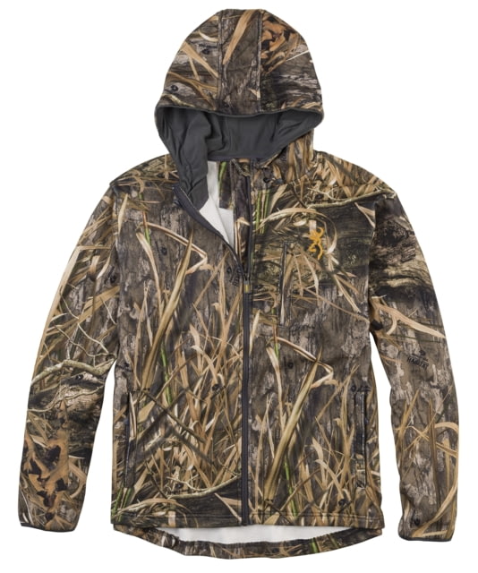 Browning Wasatch Fleece Jacket – Mens Mossy Oak Shadow Grass Habitat 2XL