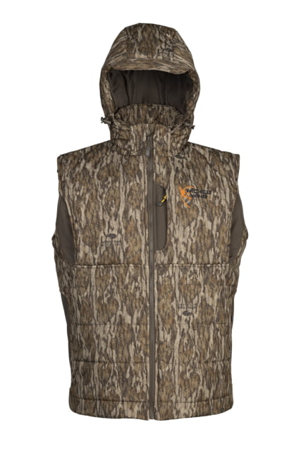 Browning Wicked Wing Insulated Vest - Mens Medium Mossy Oak Bottomland