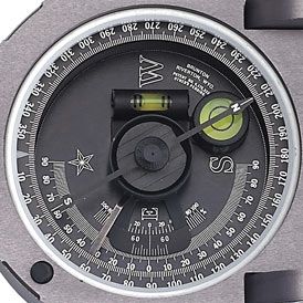 Brunton GEO Pocket Transit Pro Compass 0-360 Degree