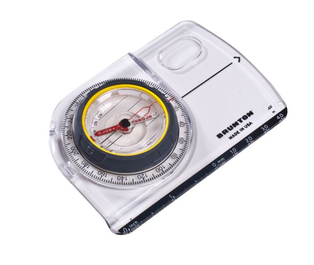 Brunton TRUARC Baseplate Compass w/ Global Needle TruArc3 Met./Std. Scales 2.5in.x3.5in.x0.5in.