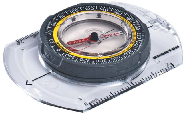 Brunton Brunton TRUARC Baseplate Compass w/ Global Needle TruArc3 Met./Std. Scales 2.5in.x3.5in.x0.5in.
