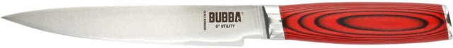 Bubba Blade Chef Series Utility Kitchen Knife 6in Stainless Steel G10 Handle