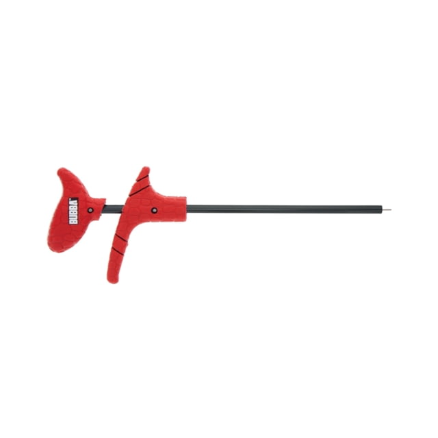 Bubba Blade Fishing Hook Extractor 6in Aluminum Hook Extractor 4.5in Rubber Handle Red Small