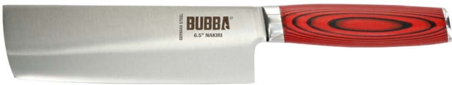 Bubba Blade Nakiri Kitchen Knife 6.5in Stainless Steel G10 Handle