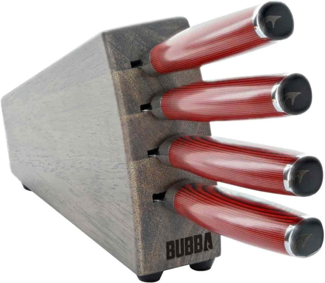 Bubba Blade Steak Kitchen Knife Set 4.5in Stainless Steel G10 Handle