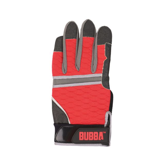 Bubba Blade Ultimate Fishing Glove Red Small/Medium
