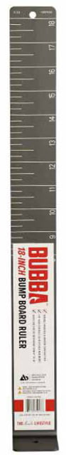 Bubba Fish Ruler 18in Anodized Aluminum
