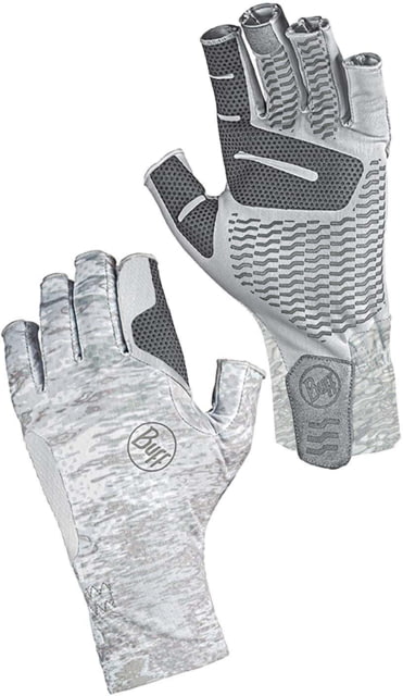Buff Aqua Plus Gloves Camo White Large