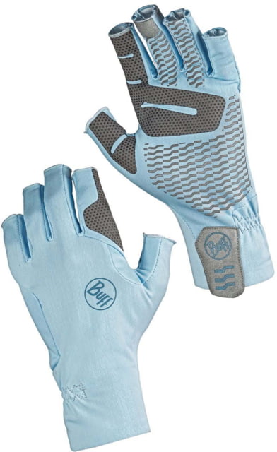 Buff Aqua Plus Gloves Key West Sky Small