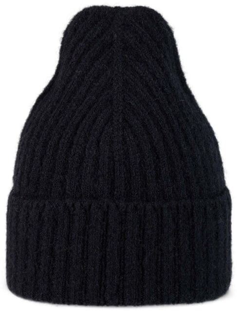 Buff Knitted Beanie Nilah Night Blue