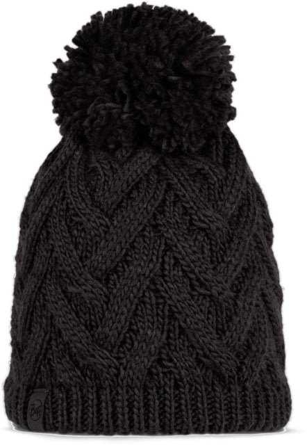 Buff Knitted & Fleece Beanie Caryn Graphite