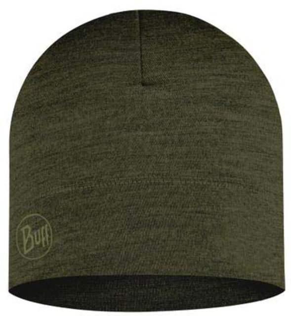 Buff Buff Merino Lightweight Beanie Solid Hat -Unisex Bark