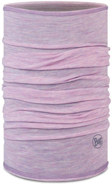 Buff Merino Lightweight Neckwear Multistripes Lilac Sand