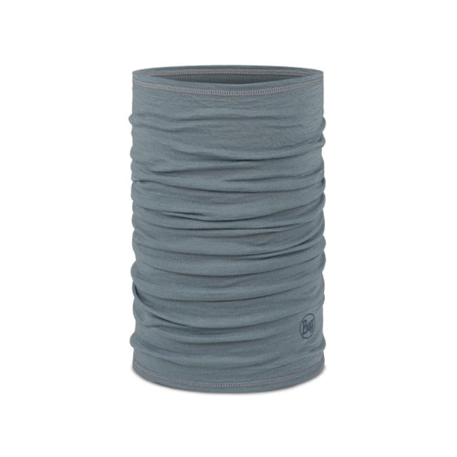 Buff Buff Merino Lightweight Neckwear Solid Flint