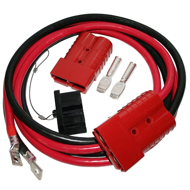 Bulldog Winch 1/0ga x 7.5ft Wiring Kit with Quick Connect Front Kit