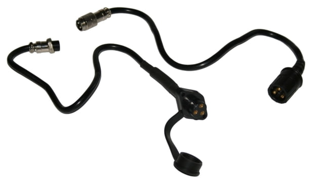 Bulldog Winch 3ft Plug Extension for Standard Series w/ 3-Prong Push-in Plug Black