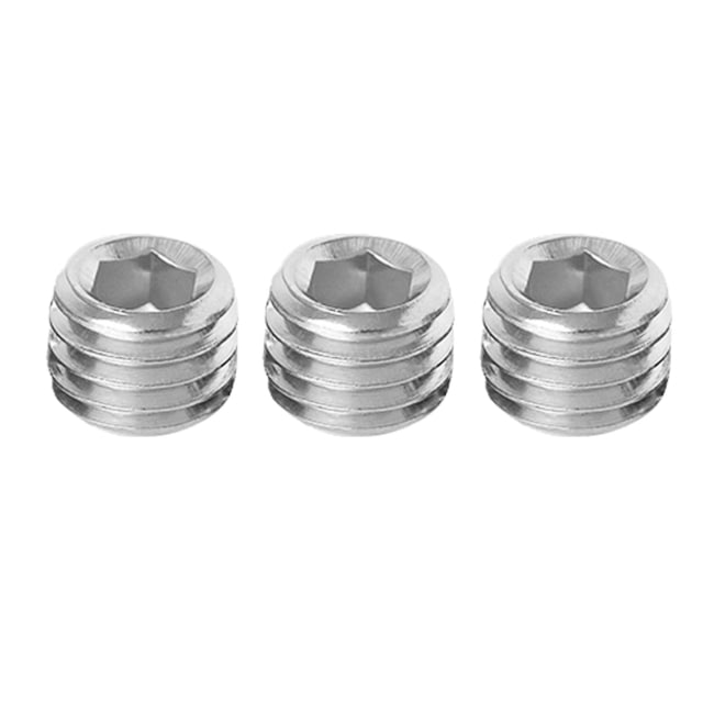 Bulldog Winch 3pcs Plug Kit 3/8in NPT Silver