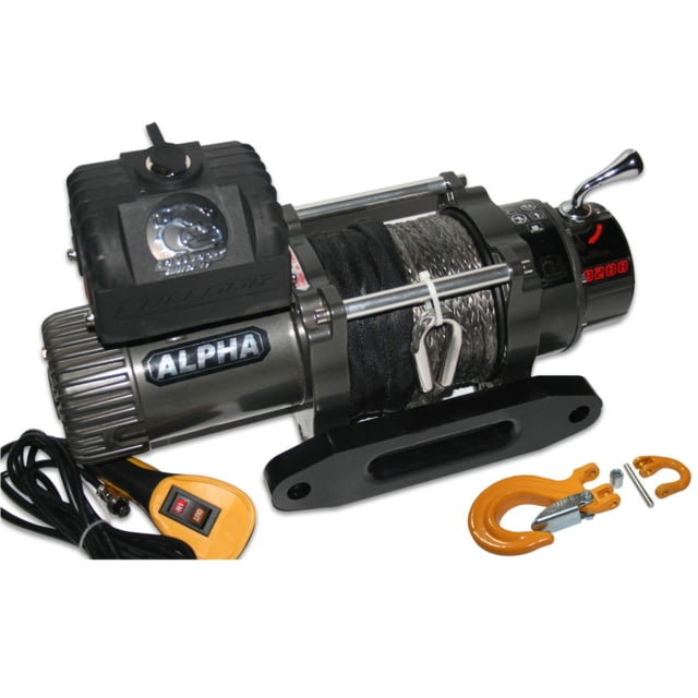 Bulldog Winch 8288 Comp Winch w/ Synthetic Rope 55ft/Min 75ft Synthetic Rope