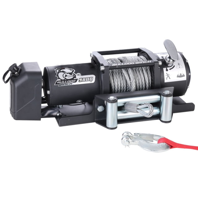 Bulldog Winch 9800lb Trailer Winch Wire Rope
