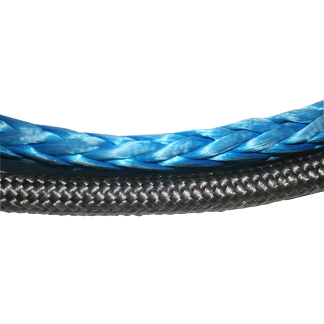 Bulldog Winch AR Synthetic Winch Line 9.5mm x 100ft 9 to 12K Grey