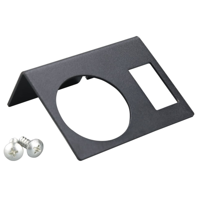Bulldog Winch Bracket Air Pressure Gauge And Switch Under Dash Black