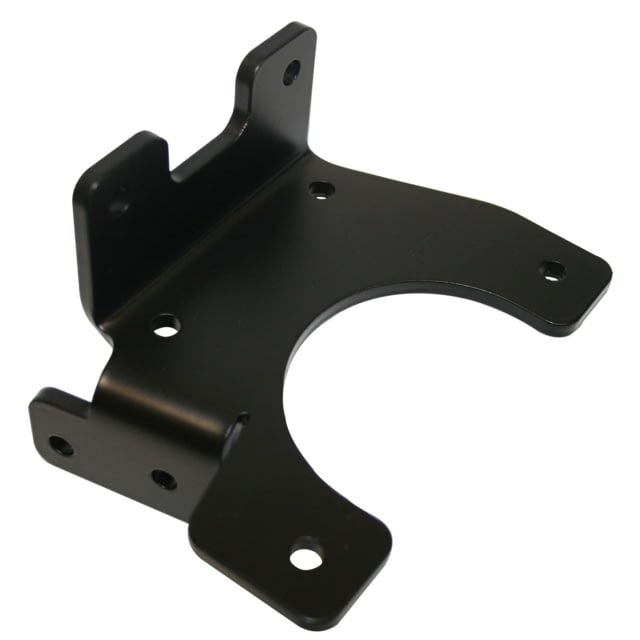 Bulldog Winch Bracket JK Vacuum Canister Relocation Black