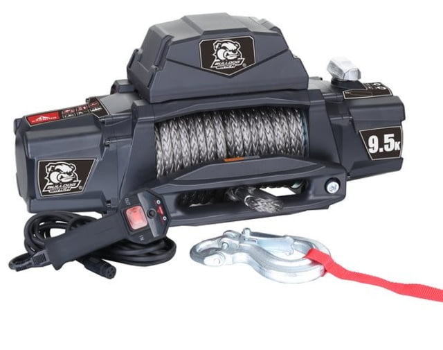 Bulldog Winch 9500 LB Winch Synthetic Rope
