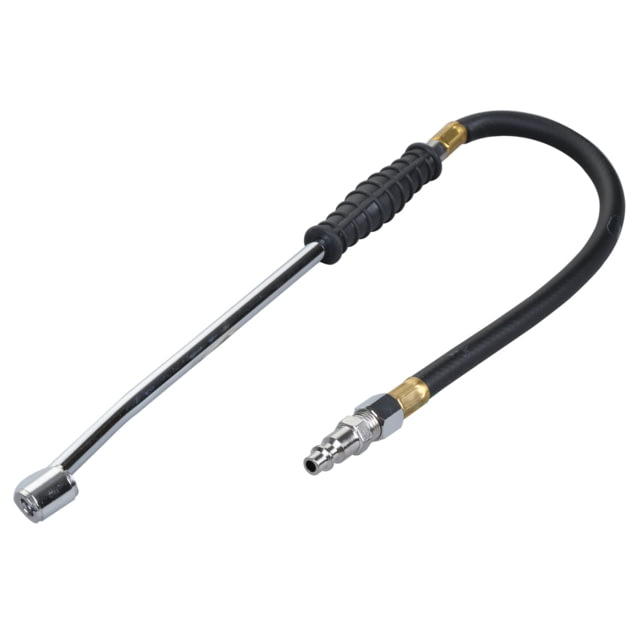 Bulldog Winch Dual Head Chuck with 12in Hose Black