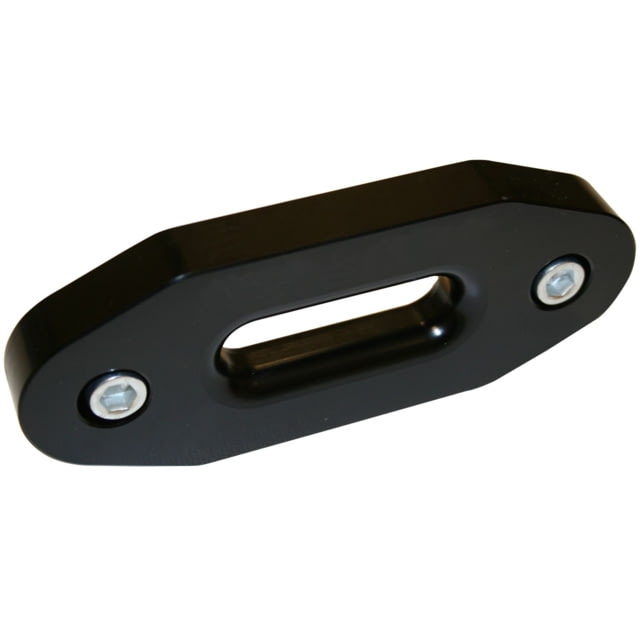 Bulldog Winch Hawse Fairlead Aluminum with 122.5mm Mount Powersports Standard Black