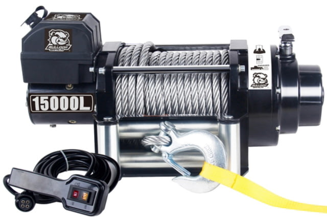 Bulldog Winch Heavy Duty Wire Rope 15000lb