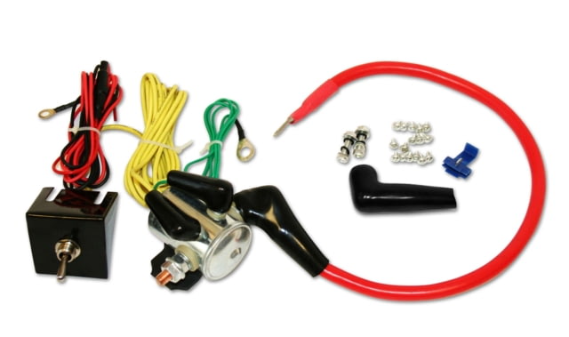 Bulldog Winch Power interrupt Kit with Under Dash Mounting Bracket And 10A Circuit Breaker Multicolor