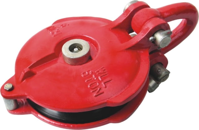 Bulldog Winch Pulley Block 30K BS 12K WLL Red