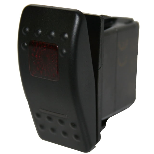 Bulldog Winch Rocker Switch-ON/OFF 5-Pin Red