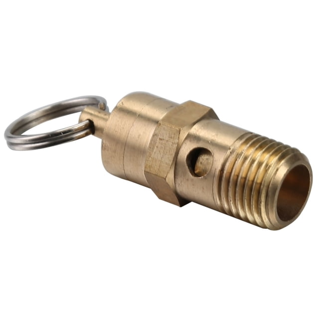 Bulldog Winch Safety Valve 250PSI 1/4in NPT Brass Brass