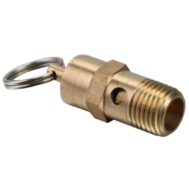 Bulldog Winch Safety Valve 175PSI 1/4in NPT Brass Brass