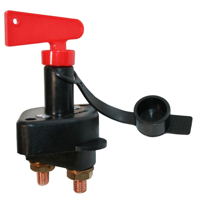 Bulldog Winch Shut-Off Switch 400A with Removeable Key Black